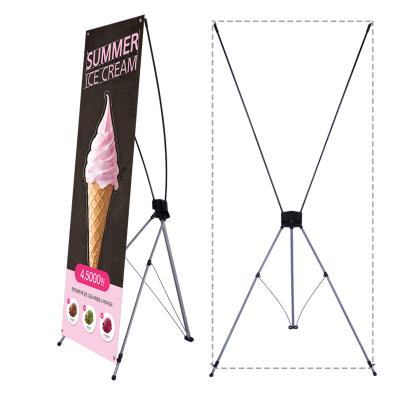 China Indoor Good Price Hot Sale Promotional Durable Exhibition Display Carry Bag Economical Tripod X Banner Stand for sale