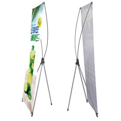 China Modern Attractive Indoor And Outdoor High Quality Banner Printed Poster Exhibition Stand X Banner Stand For Trade Show for sale