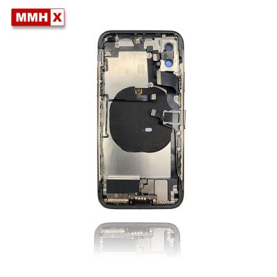 China High Quality Aluminum/Aluminum Alloy For iPhone X Full Frame Housing Assembly Battery Cover Door Middle Back Rear With Flex Cable And Vibrator for sale