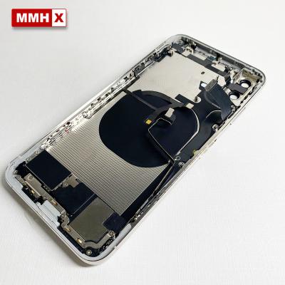 China High Quality Aluminum/Aluminum Alloy For iPhone XSMAX Back View Chassis Full Housing Assembly Battery Cover Door Middle Rear With Flex Cable for sale