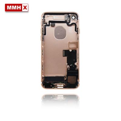 China High Quality Aluminum/Aluminium Alloy For iPhone 7 Full Frame Housing Assembly Battery Cover Door Back Middle Rear With Flex Cable And Vibrator for sale