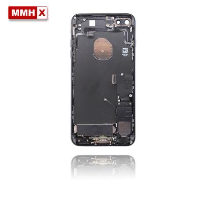 China High Quality Aluminum/Aluminum Alloy For iPhone 7Plus Back View Full Chassis Housing Assembly Battery Cover Door Middle Rear With Flex Cable for sale