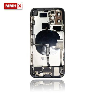 China High Quality Aluminum/Aluminum Alloy For iPhone 11Por Back View Full Chassis Housing Assembly Battery Cover Door Middle Rear With Flex Cable for sale