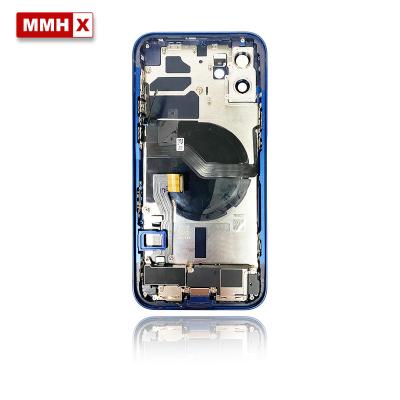 China High Quality Aluminum/Aluminum Alloy For iPhone 12 Full Frame Housing Assembly Battery Cover Door Middle Back Rear With Flex Cable And Vibrator for sale