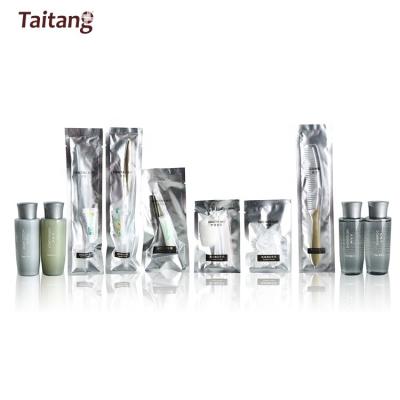 China Exquisite and cheap Disposable Taitang 3-5 Displacement Star Home Hotel Spa Sets Amenities Hotel Guest Room Personal Care for sale