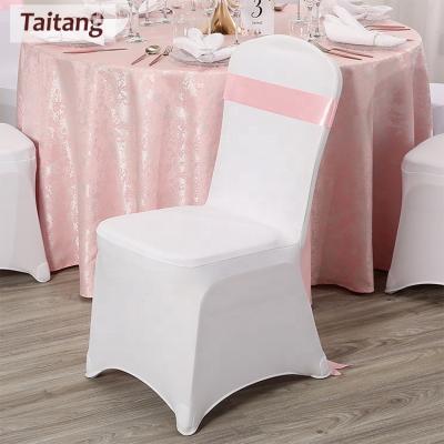 China Simple Manufacturer Spandex Chair Cover from China for Wedding Party/Banquet/Hotel for sale