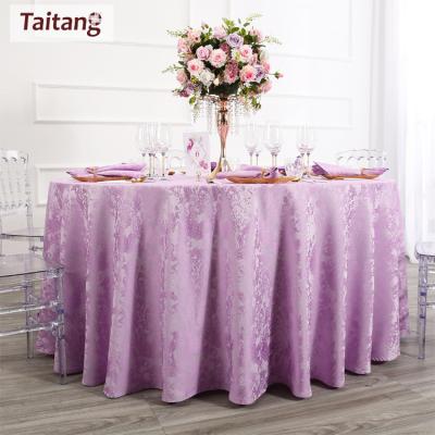 China 2021 Customized Hotel Products Table Cloth Wedding Events Birthday Table Cover Set for sale