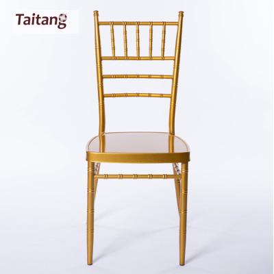 China Hotel Chair Hot Sale Chiavari Chair Bride and Groom Wedding Chair for sale