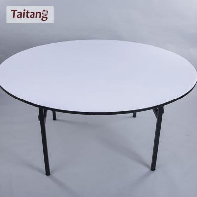 China Wholesale Modern Designs Foldable Wooden Dining Table Plywood Banquet Table For Restaurant for sale