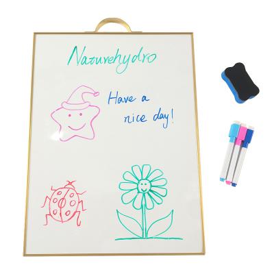 China Dry Erase Kids Whiteboard Modern Magnetic White Board Small Desktop Plastic Frame For Office Kitchen for sale