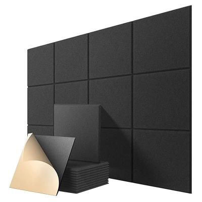 China Modern Wholesale Pet Felt Sound Absorbing Self Adhesive Polyester Felt Panels 100% Polyester Acoustic Panels for sale