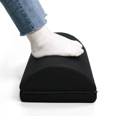 China Adjustable Foot Rest Pillow Under Work Double Layer Adjustable Foot Rest Desk For Office Home Airplane Travel for sale