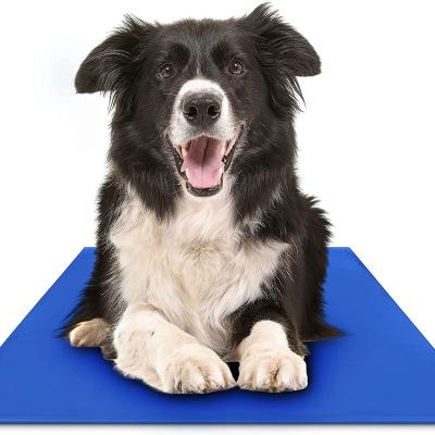 China Modern Variegated Sizes Foldable Indoor Waterproof Durable Easy Clean Pet Cooling Mat For Crates Kennels And Beds for sale