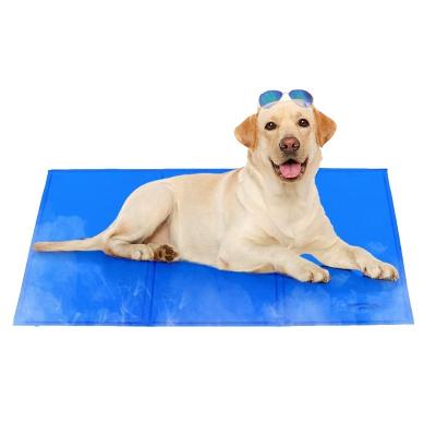 China Hot Selling Summer Modern And Fashion Cheap Pet Ice Cooling Mat Dog With Training Pads Feeding Mat for sale