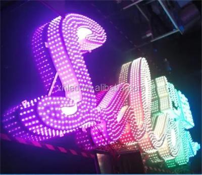 China WS2811 RGB Pixel LED String Lights 5V 12V Programmable 12mm Smart Full Color Pixel LED for sale