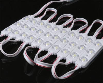 China La inyección al aire libre del RGB de la caja de luz del módulo de la muestra smd2835 del módulo 0.6w del poder más elevado 12v 3Leds llevó los módulos en venta