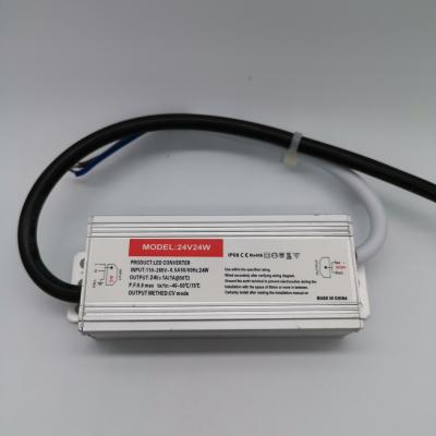 China IP67 Fuente de alimentación LED exterior impermeable 12v 24v 24w 60w 100w 150w 200w 250w para conductor LED en venta