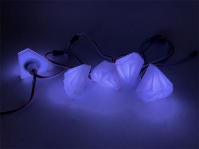 Cina Hot-sale chiara copertura ghiacciato copertura bianca 63mm giostre pixel luci pixel led 12VDC per luci parco di divertimenti in vendita