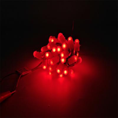 Chine Lumière à chaîne 12 mm LED Pixel Module / 8 mm Staw Hat LED Pixel Lumière PVC + silicone Pour l'extérieur de l'éclairage LED à vendre