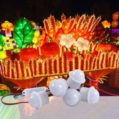 China Programmable RGB LED Point Light 45mm 1W DC12V Playground Amusement Lights for sale