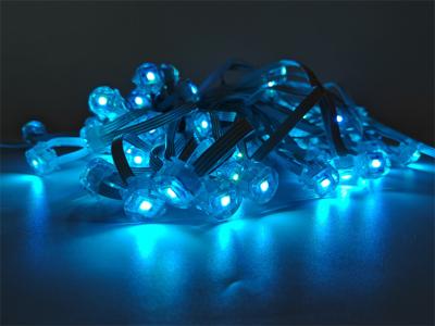 China Hot selling 20mm colorful smart 0.4w 12v outdoor string lights Christmas decorative lights for sale