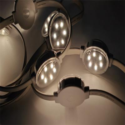 China RGB Led Pixels 50mm Diameter IP67 Led Pixel Light indoor outdoor decoration lighting buildings bridges for sale