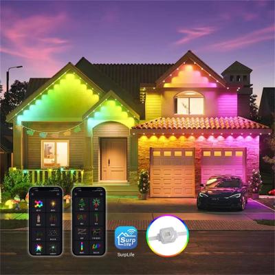 China 1.5W DC24V Operating Voltage LED Eave Light Easy IP67 Changeable Color For Exterior for sale