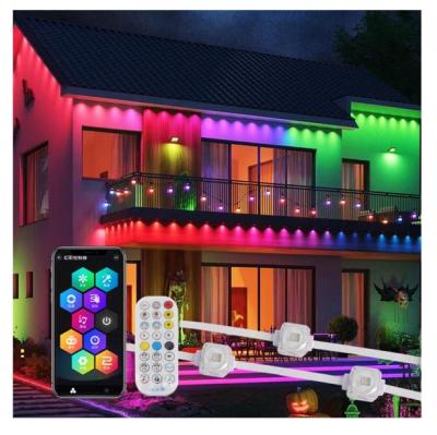 China 24V Waterproof Rgbw Light LED String Point Eaves Light for Christmas Holiday Decoration CE Certified for sale