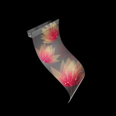 China Customizable OLED Transparent Advertising Screen P16 DC5V 16bit WE2121 RGB LED for Indoor for sale