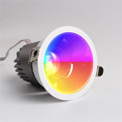 China Christmas 20W RGBW LED Atmosphere Spotlight with Wifi Remote Control Indoor Surface Mounted Installation for sale