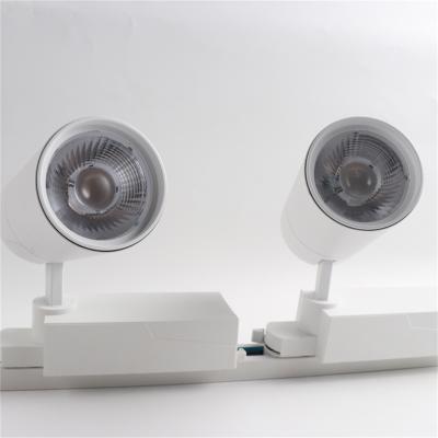 China Museum Ceiling Lighting 40W LED Track Light With Colourful Flicker-Free Technology for sale