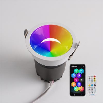 China 20W LED Recessed spotlight Adjustable Luminous value 400lm  LED colorful  Spot Lights for sale