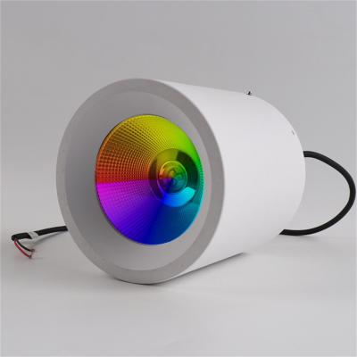 China Round WiFi LED Down Lights with Multi-mode Colorful Atmosphere Easy Installation for sale