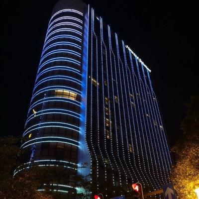 China La construcción llevada encendiendo RGB UCS1903 DMX512 30m m llevó la iluminación de la fachada de la luz del punto de las luces LED en venta