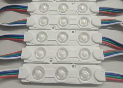 China 5050 Smd 3 Led Module 0.75w 12v Ip67 RGB Injection LED Module Led Strip Light Module for sale