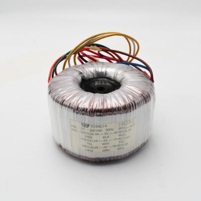 China Huaxin Factory Supply Customized Toroidal 50-60HZ Mini Power Transformer Single Phase Mini Step Up Control Step Down Transformer for sale