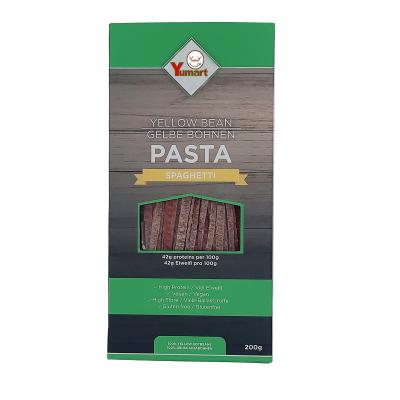 China Gluten Free Organic Noodle Green Soy Bean Pasta for sale