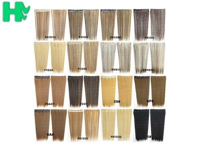 China Synthetic Blonde Hair Extensions Korean Straight Human Hair Weave en venta