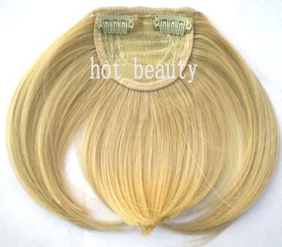 Chine Custom Tangle Free Blond 100%  Remy Virgin Hair Fringe Wig à vendre