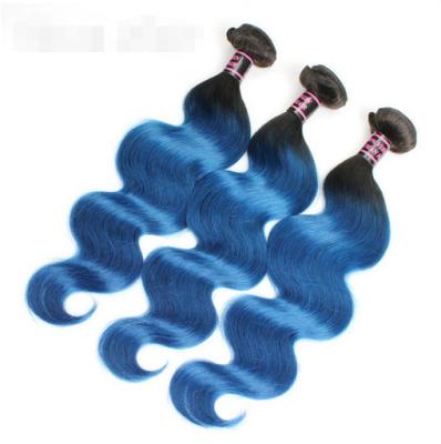 Chine cheveux de Vierge de cuticle colorés par 8A de prolongements de cheveux d'Ombre pleins à vendre