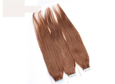 China Remy Straight Long Lasting Tape In Hair Extensions Without No Synthetic Fiber for sale