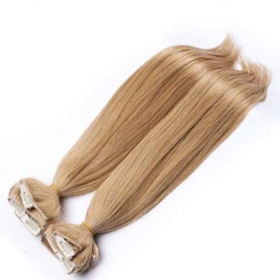 Chine Brésilien directement coupé dans la blonde d'or de prolongements de cheveux pour la femme à vendre