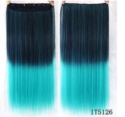 China No Shedding Synthetic Hair Weave Extensions Machine Made 100 Gram Coloured for sale