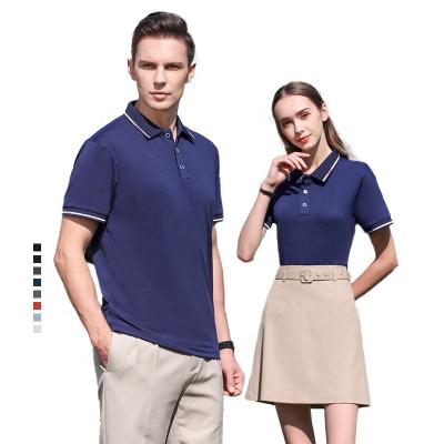 China 2023 New Fashion Anti-wrinkle Unisex Plus Size Men's Shirts Model Polo Shirt High Quality Breathable Polo Shirts Custom Made for sale