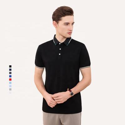 China Anti-Wrinkle Personalized Golf Uniform Polo Shirt Polyester Spandex Embroidered Polo Shirt High Quality Polo Shirt 100 Cotton for sale