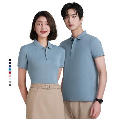 China High Quality Casual Simple Polo Shirt Pattern Boys Uniform T-Shirts& Polo Shirts Customized Logo Anti-wrinkle Polo Shirt for sale