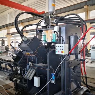 China Other Angle Steel Lathe High Speed ​​CNC Angle Punching , Marking And Cutting Machine Line for sale