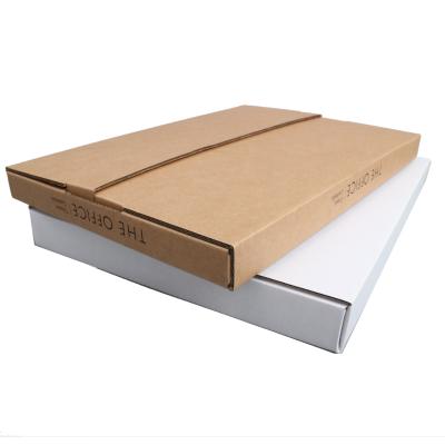 China Recyclable Custom Book Wrapping Mailing Box For Book Packaging Book Wrap Postal Corrugated Boxes for sale