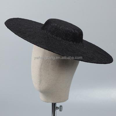 China European and American style 38CM diameter small with round cover lace pattern top hat for photography tea party stage show for sale