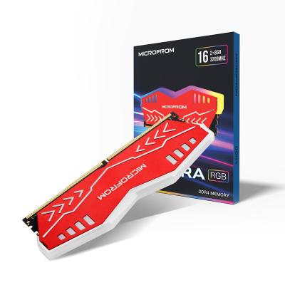 Chine 1.2V Very Cool High Quality Rgb Led Ddr4 Ram 8gb 3200mhz Memoria Ram Ddr4 à vendre